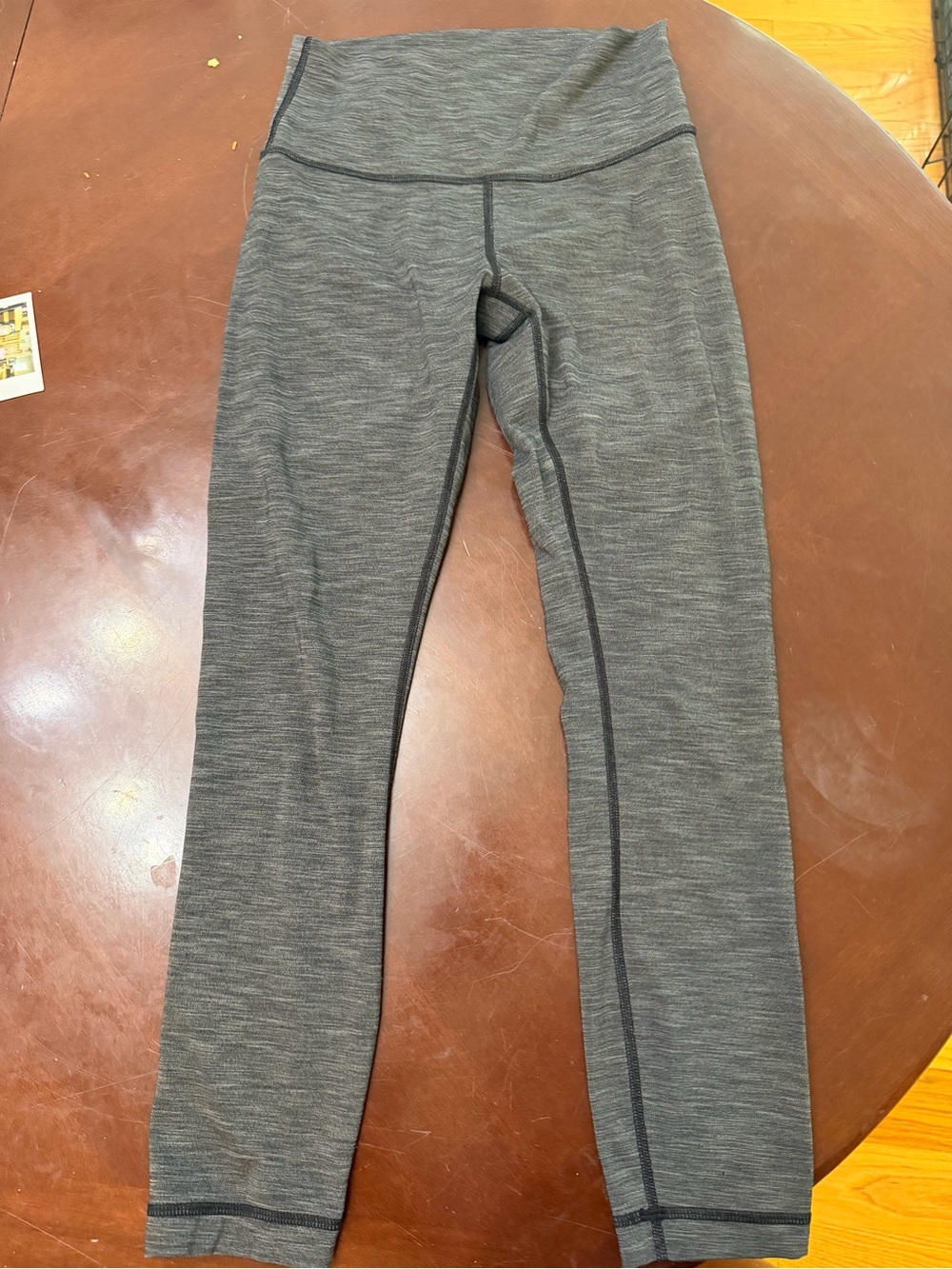 lululemon athletica Heathered Gray High-Rise Leggings